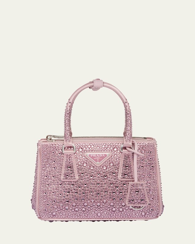 Galleria Crystal Top-Handle Bag